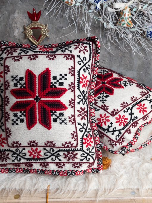 Par de fundas para cojines tradicionales