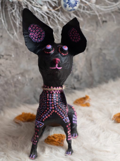 Perro de cartonería tradicional “Xoloitzcuintle”