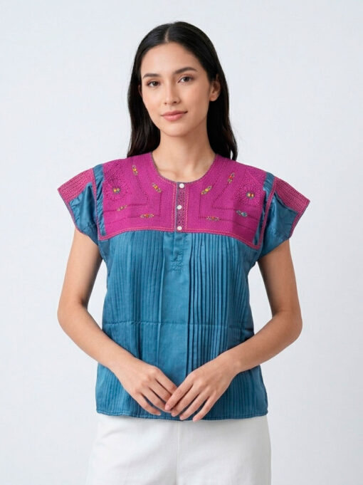 Blusa Tradicional Chamula – San Juan Chamula, Chiapas