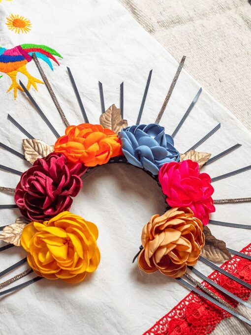 Diadema Floral Itsmeña Resplandor, Oaxaca