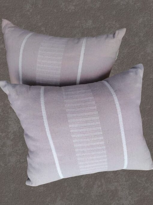 Par de cojines de telar de pedal, Oaxaca.