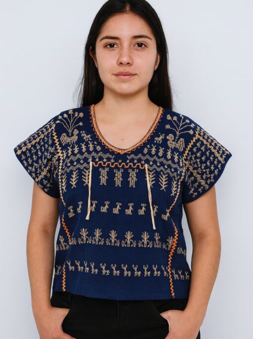 Huipil tradicional - San Bartolo Yautepec, Oaxaca.