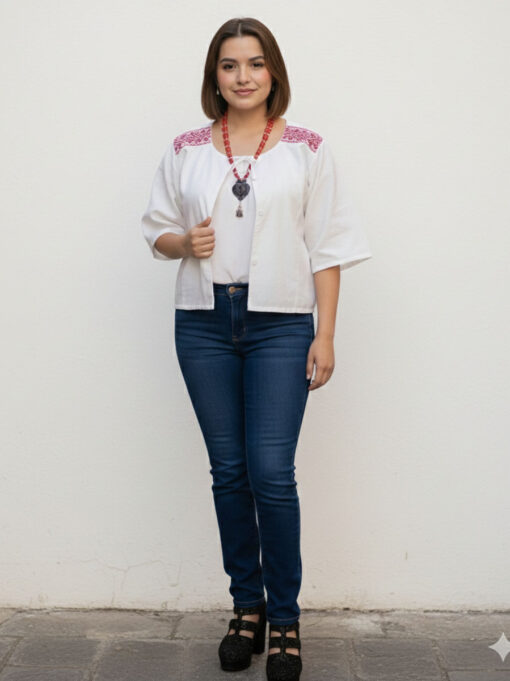 Saco Contemporáneo, Mahe, Puebla.