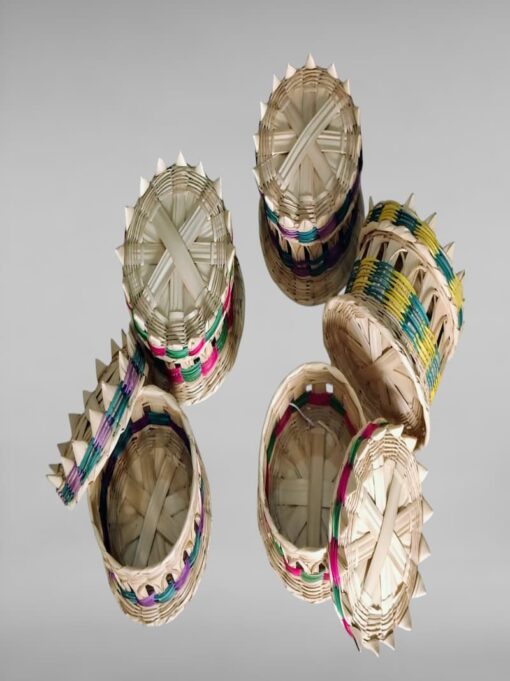 Cestos dulceros de carrizo Huejutla Hidalgo.