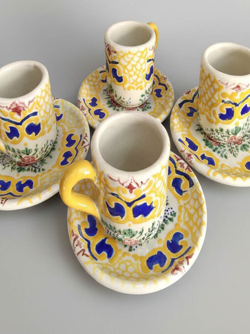 Set juego para café expreso- "El Arte" Puebla, Puebla.