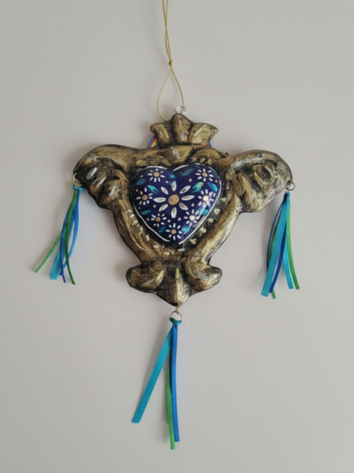 Corazón de pared metálico -Puebla, Puebla.